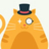 logo Cat with Monocle